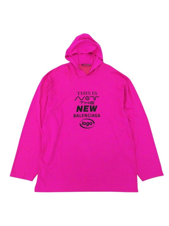 Balenciaga Other - Balenciaga This Is Not the New Cotton Hoodie Pink XXS